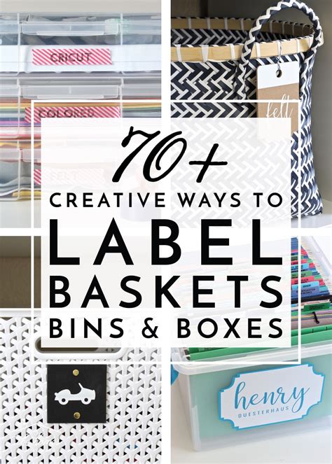 metal labels to affix on small boxes|creative ways to label boxes.